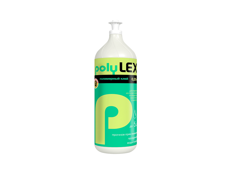 Клей полимерный "POLYLEX" 0,25л|0,5л|1л 1