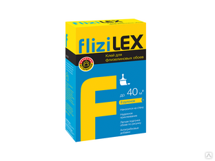 Клей для флизелиновых обоев "FLIZILEX" 0,250 кг (12шт) 