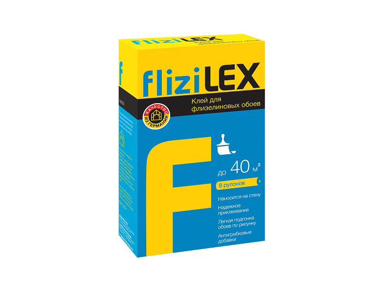 Клей для флизелиновых обоев "FLIZILEX" 0,250 кг (12шт)