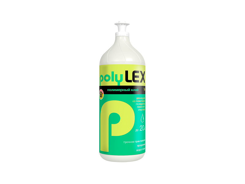 Клей полимерный "POLYLEX" 0,25л|0,5л|1л 3