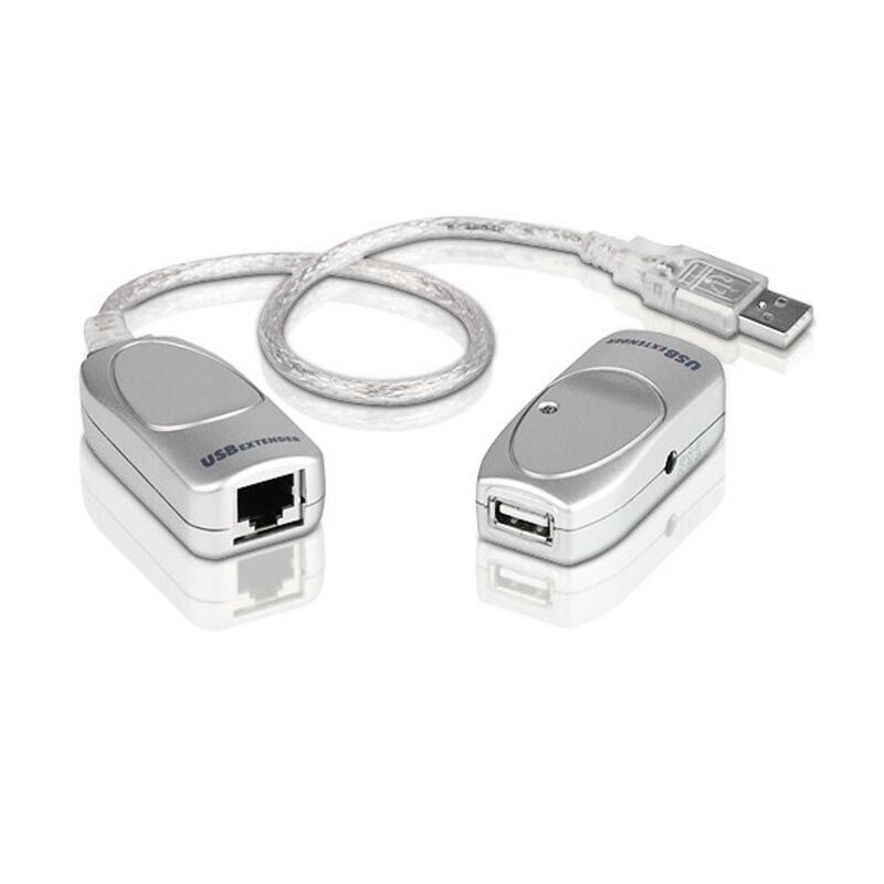 UCE60-AT, USB удлинитель ATEN UCE60 USB Type A (M) -> RJ-45 (F) 0.30м