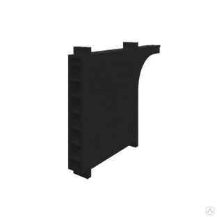 Briko, Вентиляционно-осушающие коробочка V-BOX 90, 60x90x10 мм, цвет: черный 