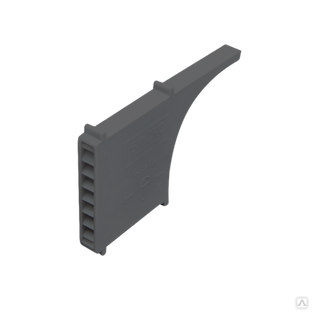 Briko, Вентиляционно-осушающие коробочка V-BOX 115, 60x115x10 мм, цвет: сланцево-серый 
