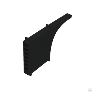 Briko, Вентиляционно-осушающие коробочка V-BOX 115, 60x115x10 мм, цвет: черный 