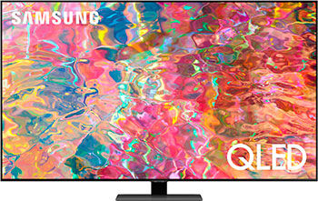 QLED телевизор Samsung 55 QE55Q80BAUXCE Smart Series 8 серебристый