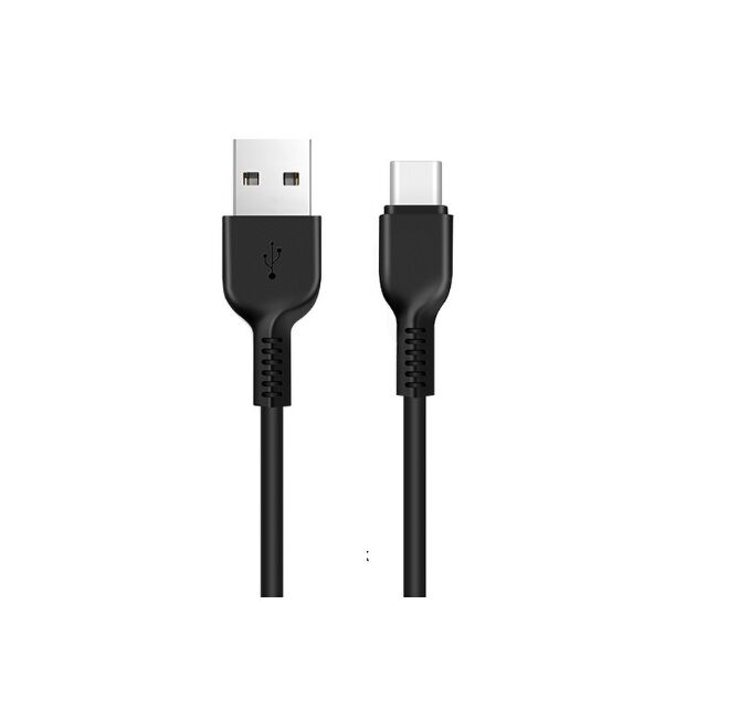 USB кабель шт.USB (A) - шт.Type-C "Hoco" X20, 3А, 2,0м, чёрный 2