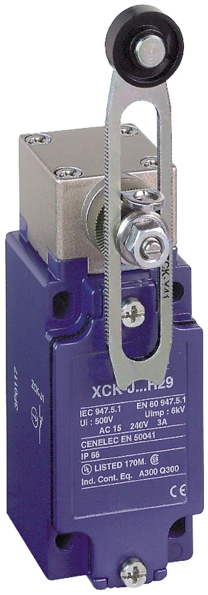 XCK-J10541 - выключатель концевой с роликом на рычаге регулируемой длины