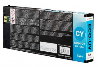 Картридж Roland ECO-UV Cyan 220 мл (EUV4-CY)