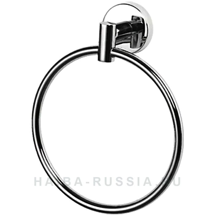 Держатель для полотенца Haiba кольцо, настенный, металл., HB1704